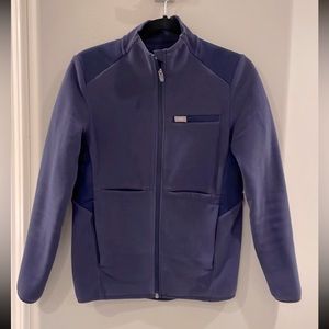 *SOLD* FIGS Navy On-Shift Fleece Jacket - Sz XS